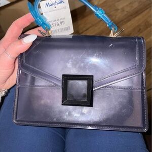 Transparent Blue Bag